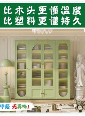 书柜玻收璃门防尘书架纳柜子用铁艺物柜客置厅TQM储物柜家展示柜