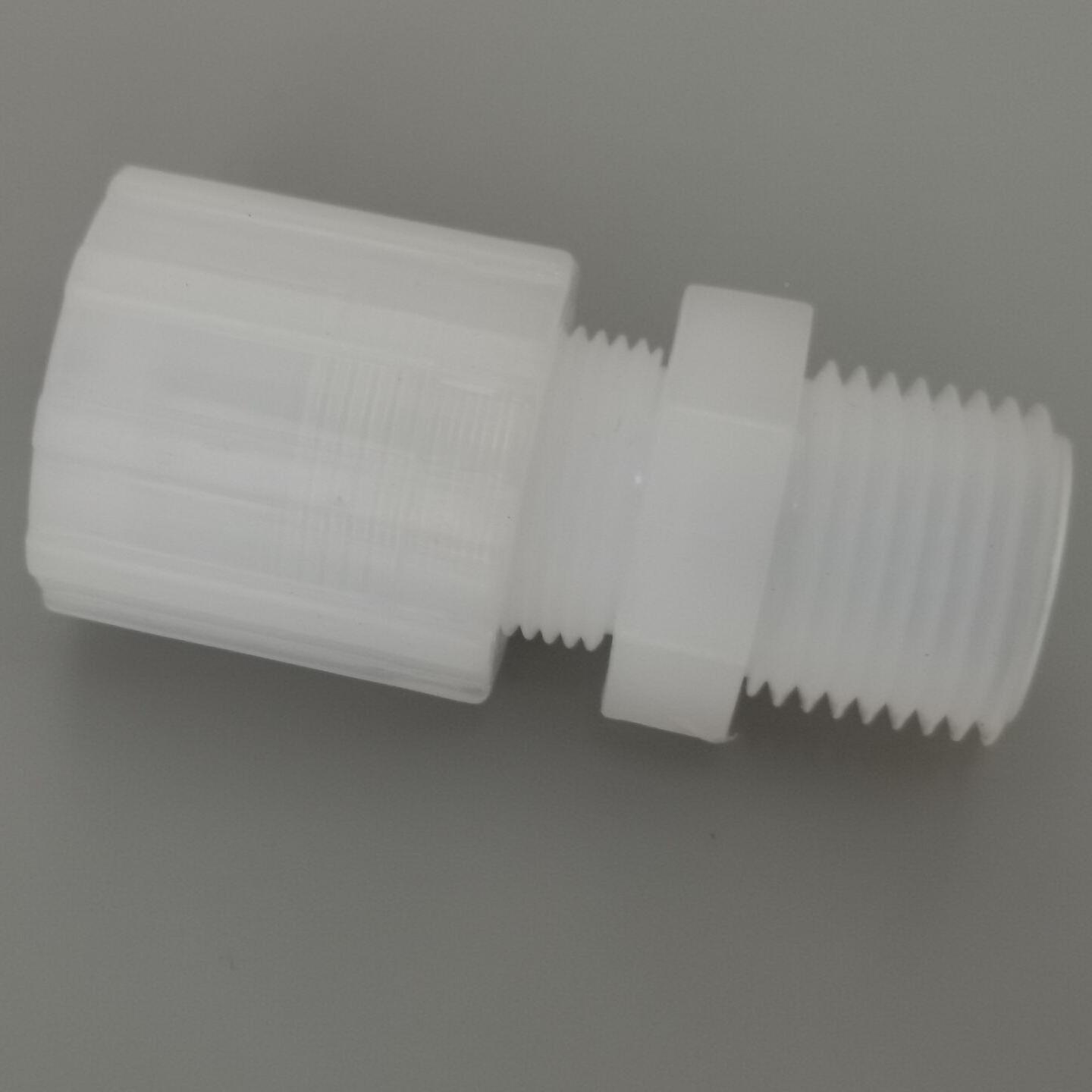 JSO通E乔索PFA头外螺纹直接MC扩口式外牙直接AAE头PF通A直通管接