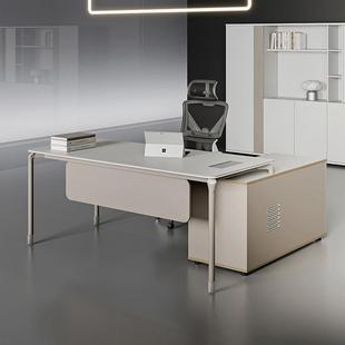 椅老板办桌简约现代单人总YM-ZGZ经理公主管办公室家轻奢具电脑桌