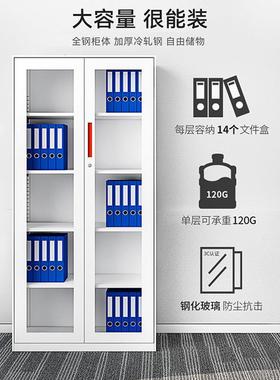 办公室资料PLX-WJ00柜财务凭证柜对开门文收纳柜带档案柜铁皮锁件