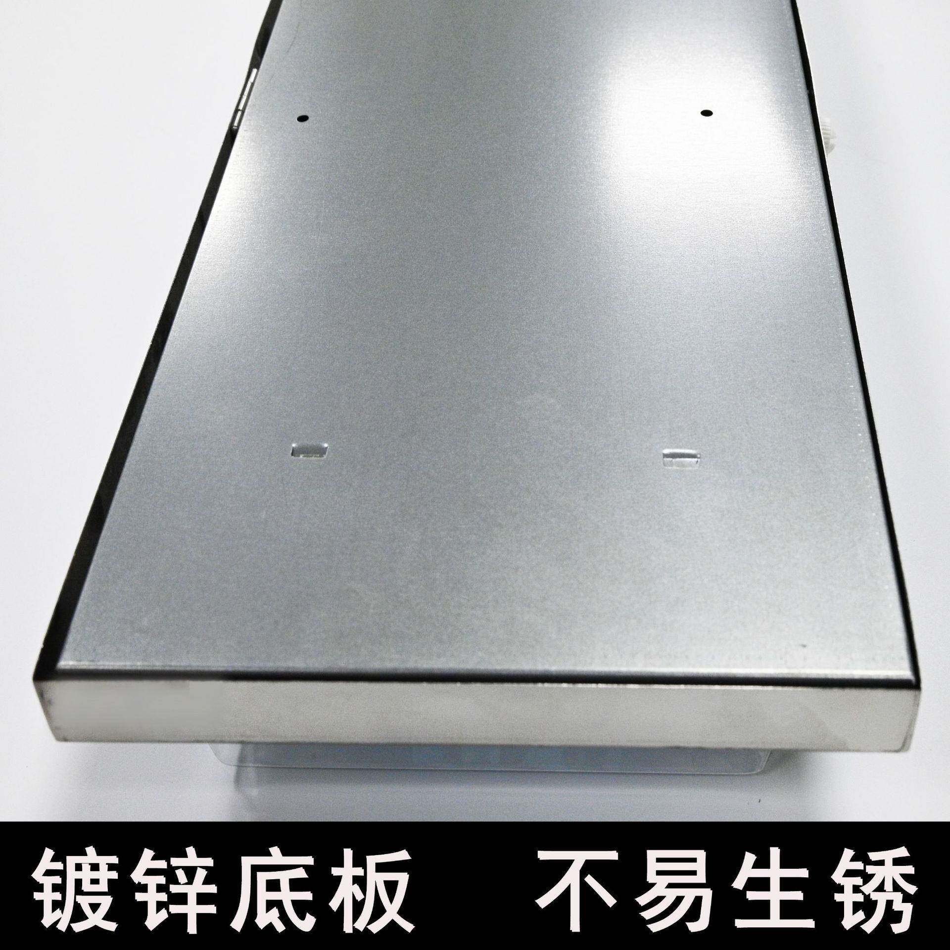 厂家不L洁ed锈钢直边加灯厚PC透明灯罩净双管净化SXJ-236Z灯外壳