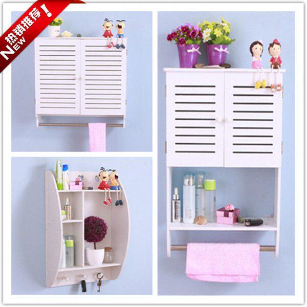浴室置物架壁柜壁挂柜搁板吊柜卫生间阳台储物柜收纳架搁物架防水