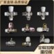 PPR铝塑管卡套温控阀 温控阀散热器水管件 暖气片内外丝三通直角式