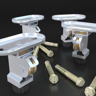 晾衣架滑轮顶座滑轮阳台衣架配件顶滑轮顶盖支架衣架滑轮单轮吊轮