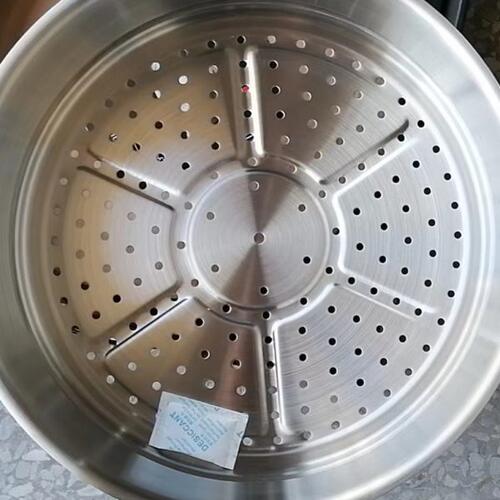 欧美达蒸锅304不锈钢加厚蒸笼家用笼屉30cm配件蒸格