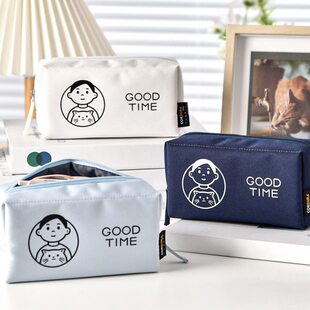 国誉Noritake联名NEMUNEMU笔袋创意收纳包文具袋男大容量多功能文