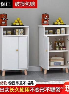 板餐边柜简约靠墙岩风板岩台面代茶水柜真岩板高档IOA次轻奢现置