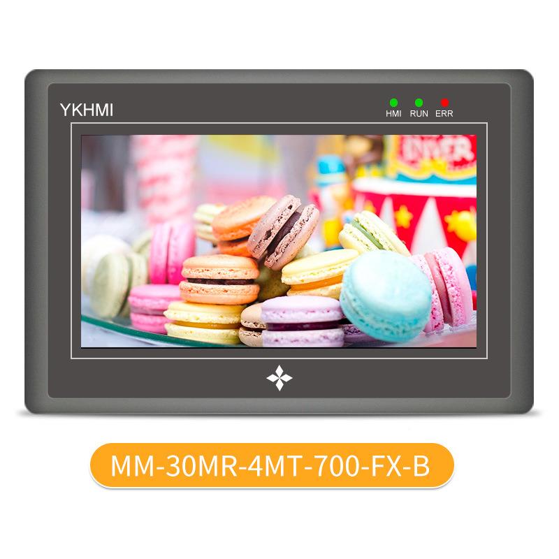 YKHMI/7寸工MM-30MR-业触摸容体触摸电电阻屏14机点一继电器输出