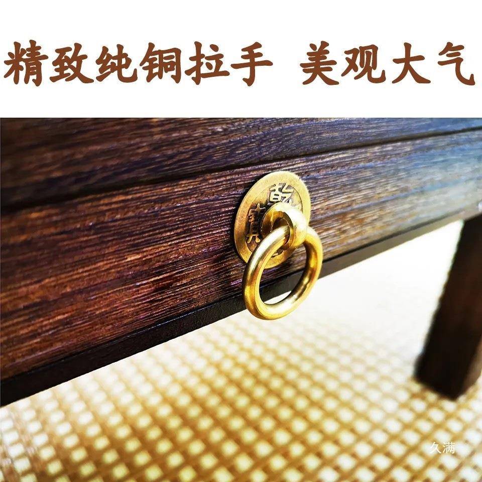 实木带抽屉电脑桌榻学253035书桌卧生桌室床上小桌子矮飘窗榻米炕
