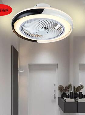 跨境厅直销吸顶卧室风扇灯餐客厅隐形GM002扇叶风一扇灯家用体厂