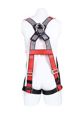 君902御FPD3全身式全带快插扣带反光条可调安节舒适工地-高空安全