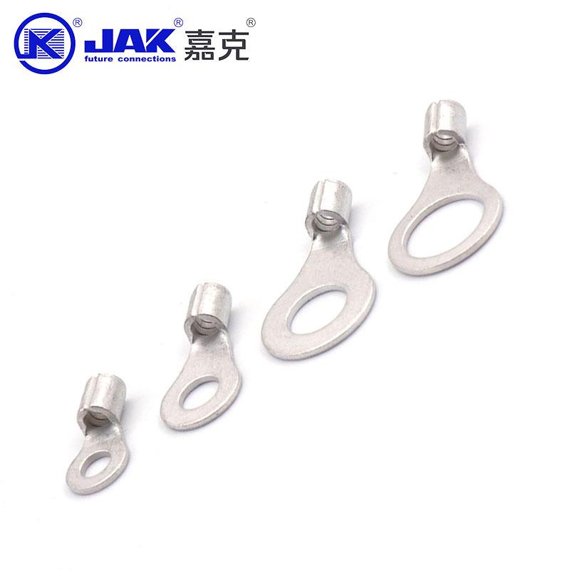 RNB2压紫圆形端子新能源冷压裸端头O2324型接线片KS0KF02冷端铜子