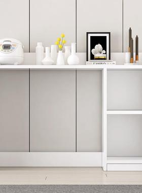 家户用折叠餐组桌小型可移动波多功能餐ZH006边柜合碗柜微炉柜吃饭桌子