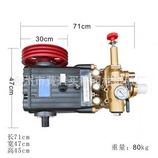海顺HS-5200型三缸柱塞高压泵除尘雾炮机高扬程远距离输送抽水泵