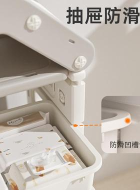 童儿玩具收架QVB大容量多层置物纳储柜宝宝玩具整理物柜