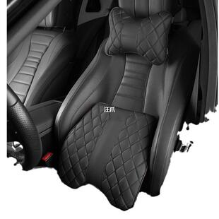 通男用座339椅头品枕四季 记忆棉护颈用汽枕车用汽车菱格腰靠女汪