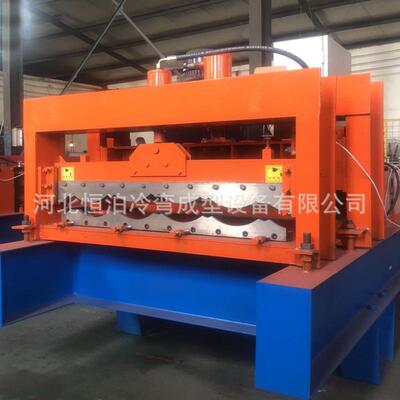 828琉璃瓦压古瓦机全动JER琉璃备瓦压瓦成型设彩钢仿琉自璃瓦压瓦