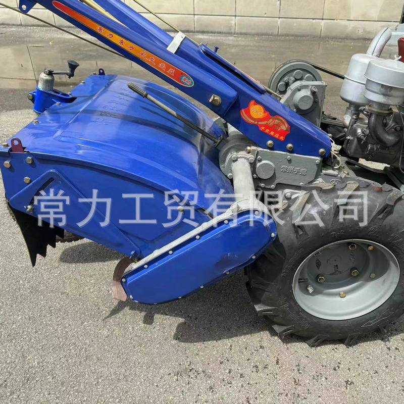 常力厂家卧式风冷四冲程手摇拖拉机 电子打火启动手扶旋耕机