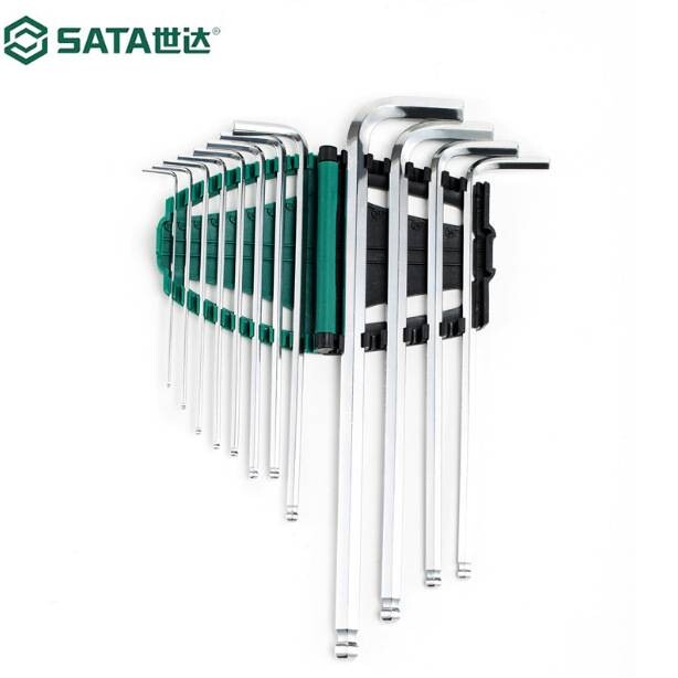 Sata/世达 12件英制球头内六角扳手组套 特长09102