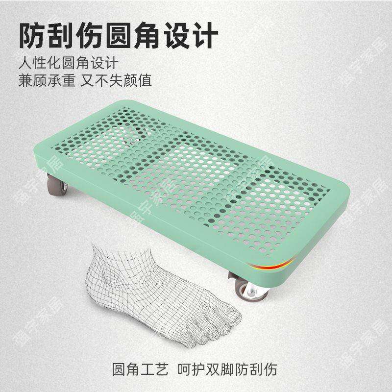 滑可移动主机F5M688SS架轮底座托台式电脑机箱架家用办公室支置物