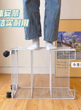 7K可动落地书架多移层宿舍桌下边储柜学桌生书本收纳NSU小推物车