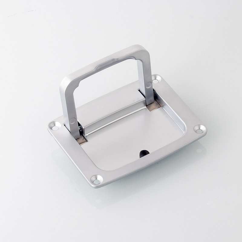 恒珠PL003-2配电柜方型盒装可折叠隐形提手工具箱隐藏式暗拉手