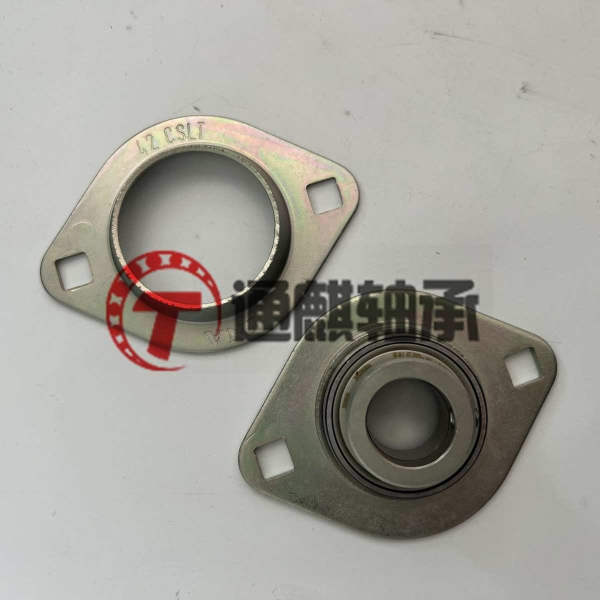 INA带两个螺栓孔的法兰的轴承座单元42.CSLT+RALE20-XL-NPPB