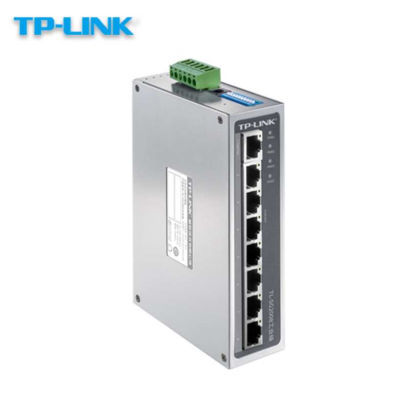TP-LINK TL-SG2008工业级千兆8口Web网管型工业网络交换机