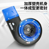 无接触自动洗车吹干风机往复 强力洗车机离心风机380V工业 隧道式