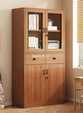 文柜案件柜档柜办公室收纳柜RCE隔断资料柜家用木质落储物柜地子