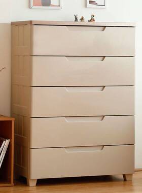 Yla爱丽思收纳柜子抽屉式塑料多层儿童衣服整理储物五斗柜衣柜爱