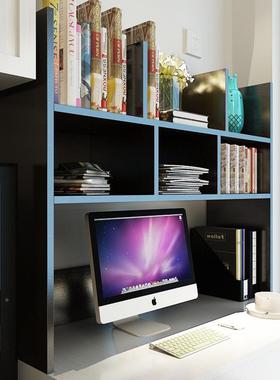 简铁艺多层置架物宿舍桌YOO面书架与客厅花架一体轻约奢收办纳公