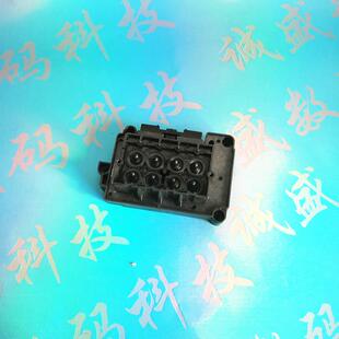 喷盖头弱盖DX油性喷头7喷头户内户外油性UVu溶剂写真机v打印机七