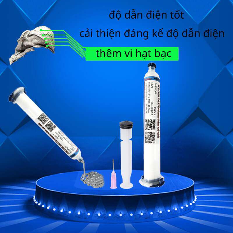 BGA植球免洗助焊膏solder paste有铅Sn55Pb45助焊针筒焊锡膏锡浆