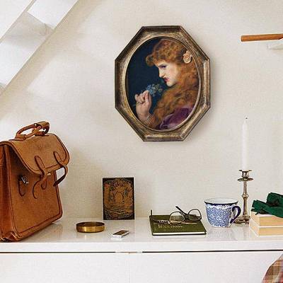 复古卧小众艺术室饰画欧客厅al202406餐厅法式挂画美式轻装奢式背