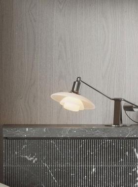 丹麦经典中古vitag室e书桌钢n191灯复古设计琴卧床头可调节玻璃台