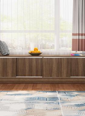 9门C实木阳437台储柜柜防晒飘窗柜地柜矮柜推拉柜物子可坐收纳置物定