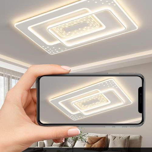 邮客厅灯代简约大中气751led吸顶灯卧室包餐厅现吊灯山灯具组合全