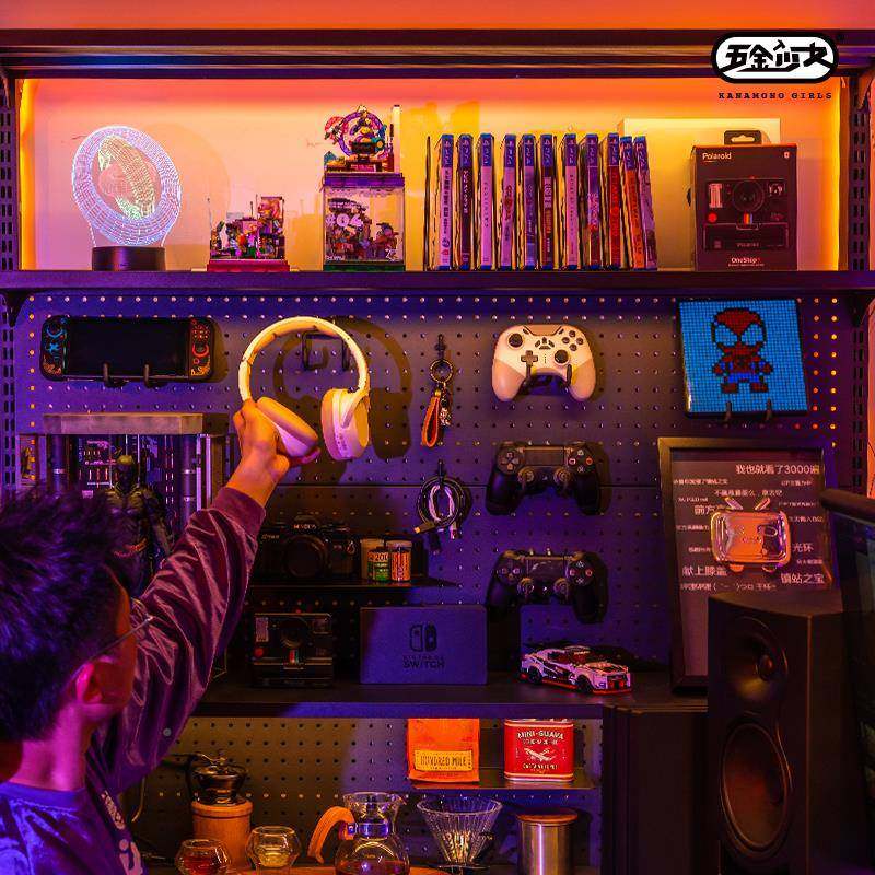 K电8竞房书架间装饰洞布置桌搭书书架桌子洞板墙房面落地置物,农机/农具/农膜,其它农用工具,淘宝优惠券,粉丝福利购,淘宝优惠卷