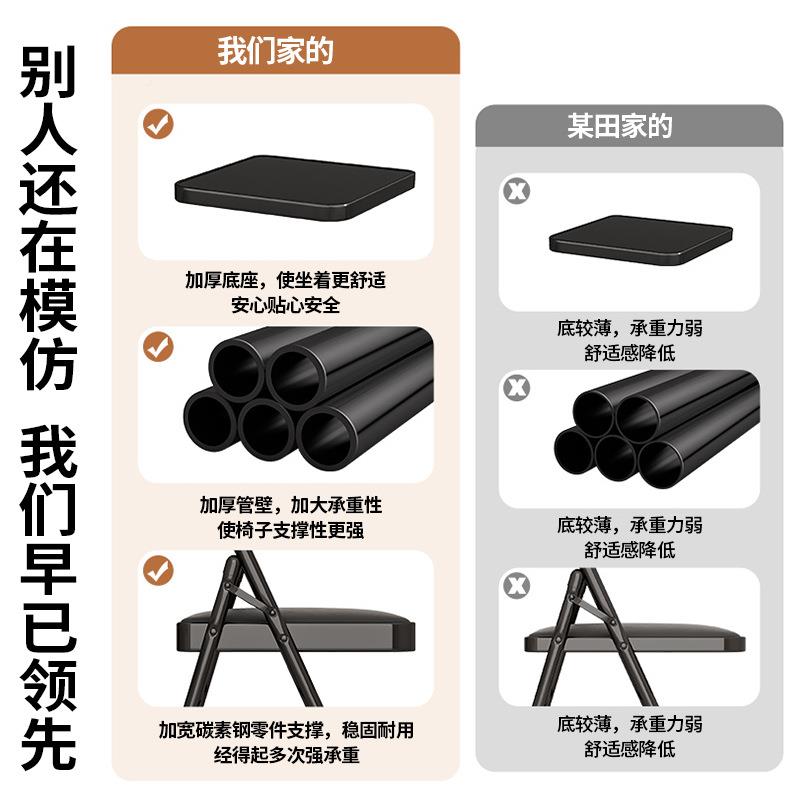 折叠椅宿学舍学生习椅子LYT36折舒服久坐家凳用子女生室卧靠背电