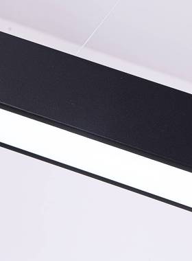 LEDY字造型灯人字形办公室吊灯健身房网咖店铺商场灯具商用吊线