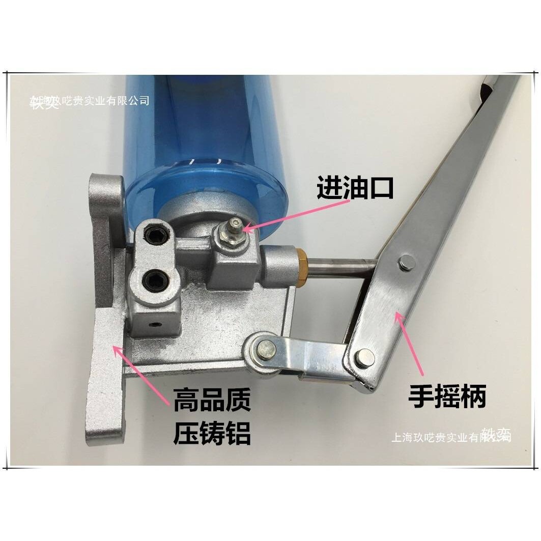 LSG5手动油脂泵注塑机油脂注油器冲床滑油泵MYG8手摇黄油泵加油壶