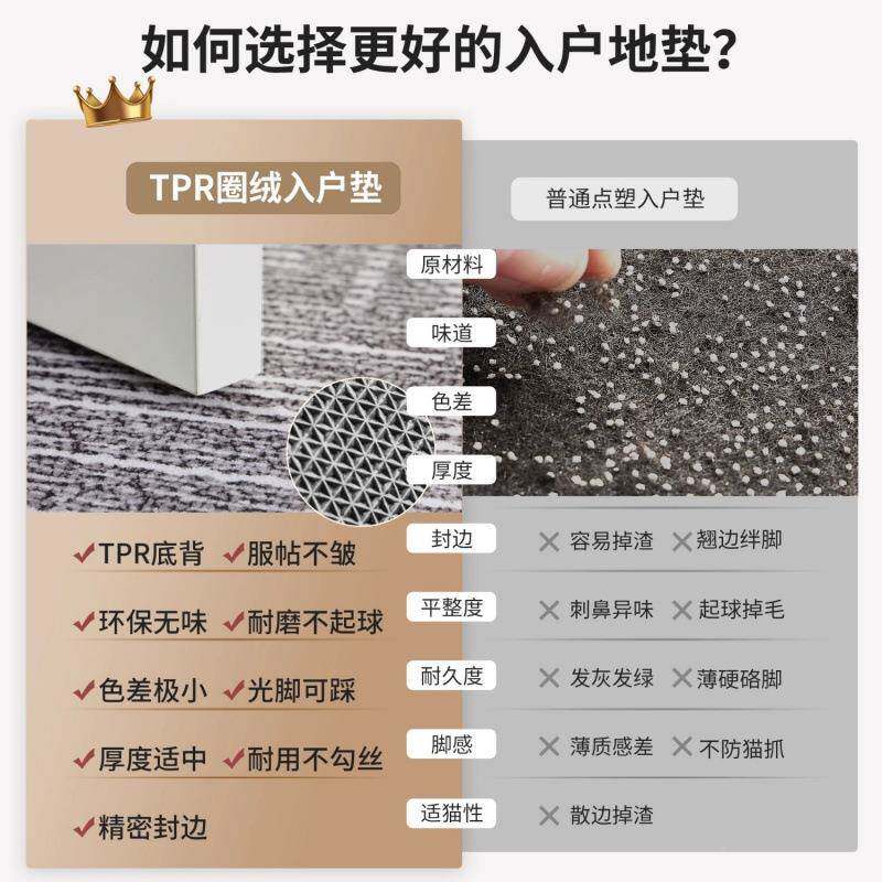 入户门脏地垫进门用脚垫202滑5新FFN家款玄关门口地毯防耐门垫