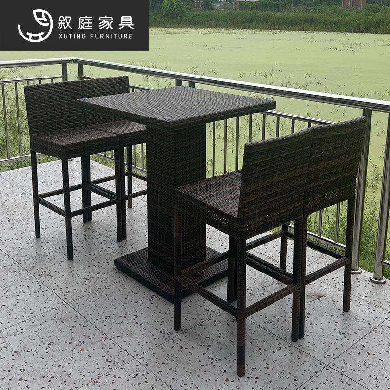 户外桌椅庭院露天阳台室外花园露台铁艺藤编休闲区桌椅五件套组合,电子元器件市场,其它元器件,淘宝优惠券,粉丝福利购,淘宝优惠卷