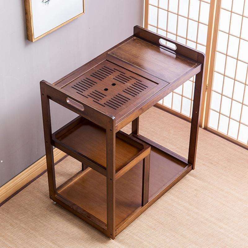 茶车移动茶台家用小茶台简约茶水柜茶盘套装一体客厅茶桌泡茶车厂