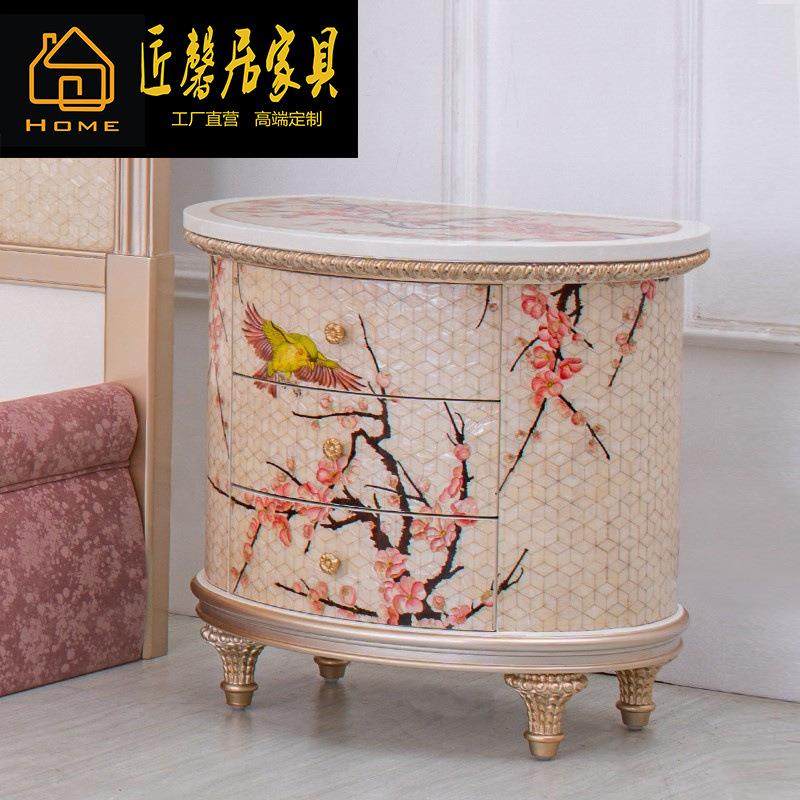 法式宫廷桃花心木雕刻贴金箔小收纳柜木皮贝壳拼花卧室床头柜,鲜花速递/花卉仿真/绿植园艺,割草机/草坪机,淘宝优惠券,粉丝福利购,淘宝优惠卷