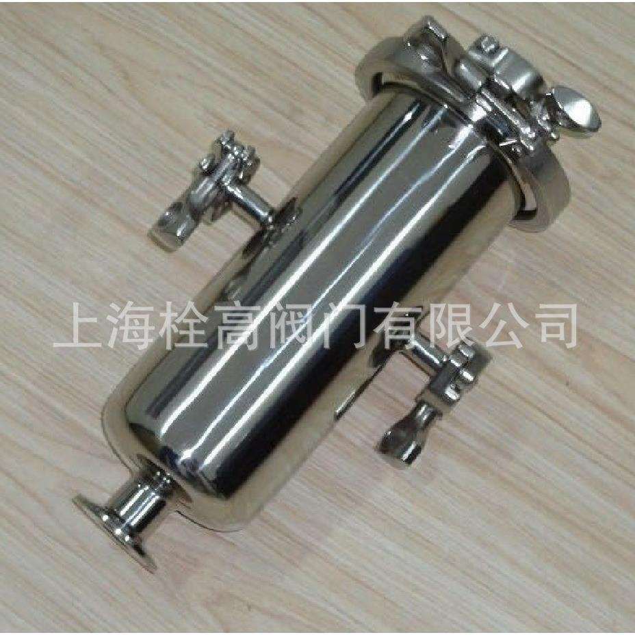 AS7卫生级不锈钢汽水分离器卡箍快装式不锈钢卫生级汽水分离器