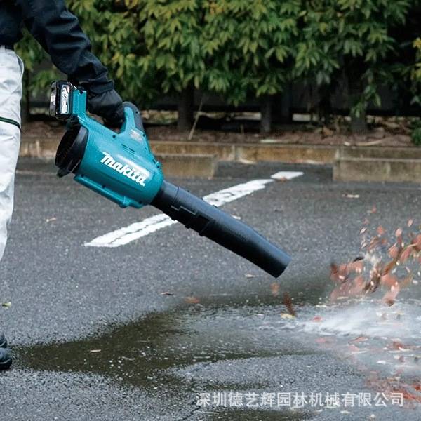 牧田40V吹风机UB001G充电式无刷工业鼓风机大功率园林清扫吹风机