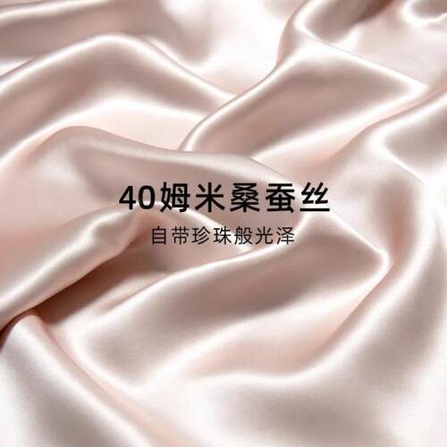 61头K403姆F76757JM米真丝枕套一对装蚕桑丝枕巾夏凉枕套冰丝天丝