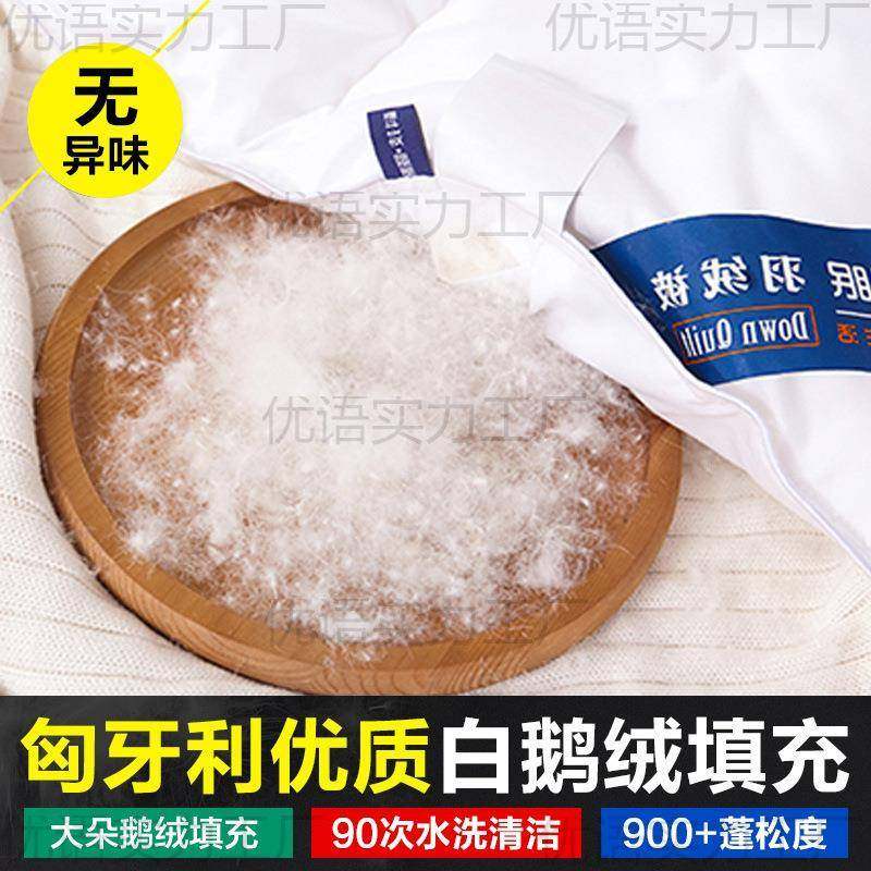 羽绒被厚保暖冬被芯9加白tzNNhpQn鹅绒酒店单5人绒被棉被冬鸭天季